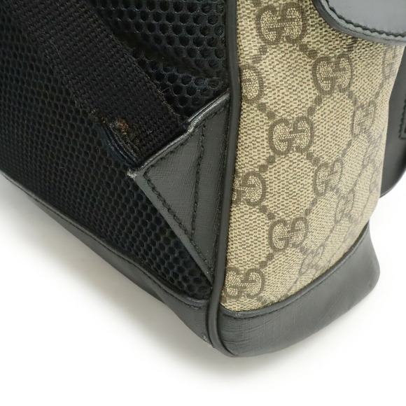 GUCCI Authentic Black Leather Backpack main image 4